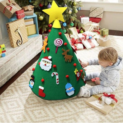 DIY Filz-Weihnachtsbaum Bastelset