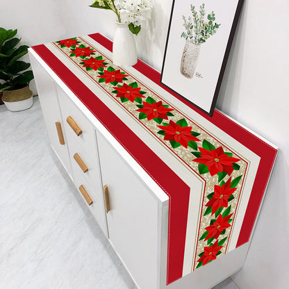 Weihnachts-Polyester-Tischdecke