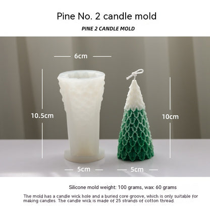 Christmas Pine Aromatherapie Kerzenform