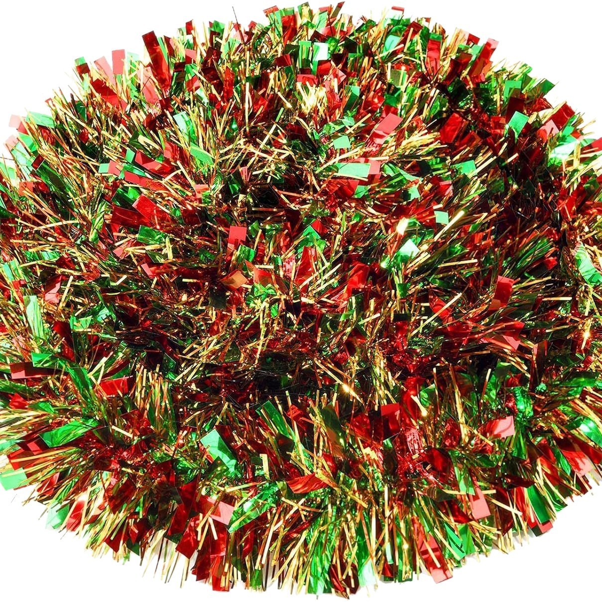 Weihnachts-Bubble-Satin-Glitzerdekoration