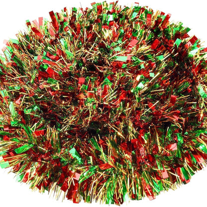 Weihnachts-Bubble-Satin-Glitzerdekoration