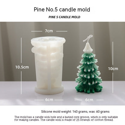 Christmas Pine Aromatherapie Kerzenform
