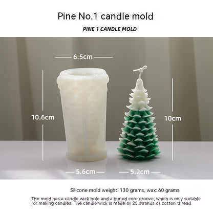 Christmas Pine Aromatherapie Kerzenform