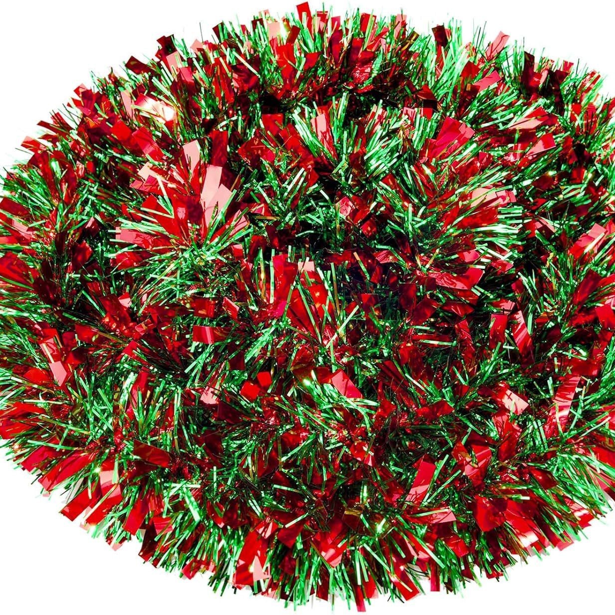 Weihnachts-Bubble-Satin-Glitzerdekoration