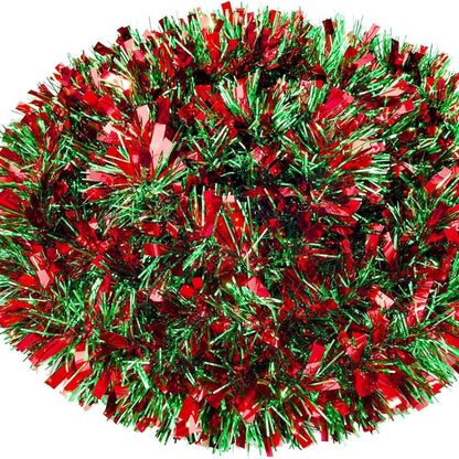 Weihnachts-Bubble-Satin-Glitzerdekoration