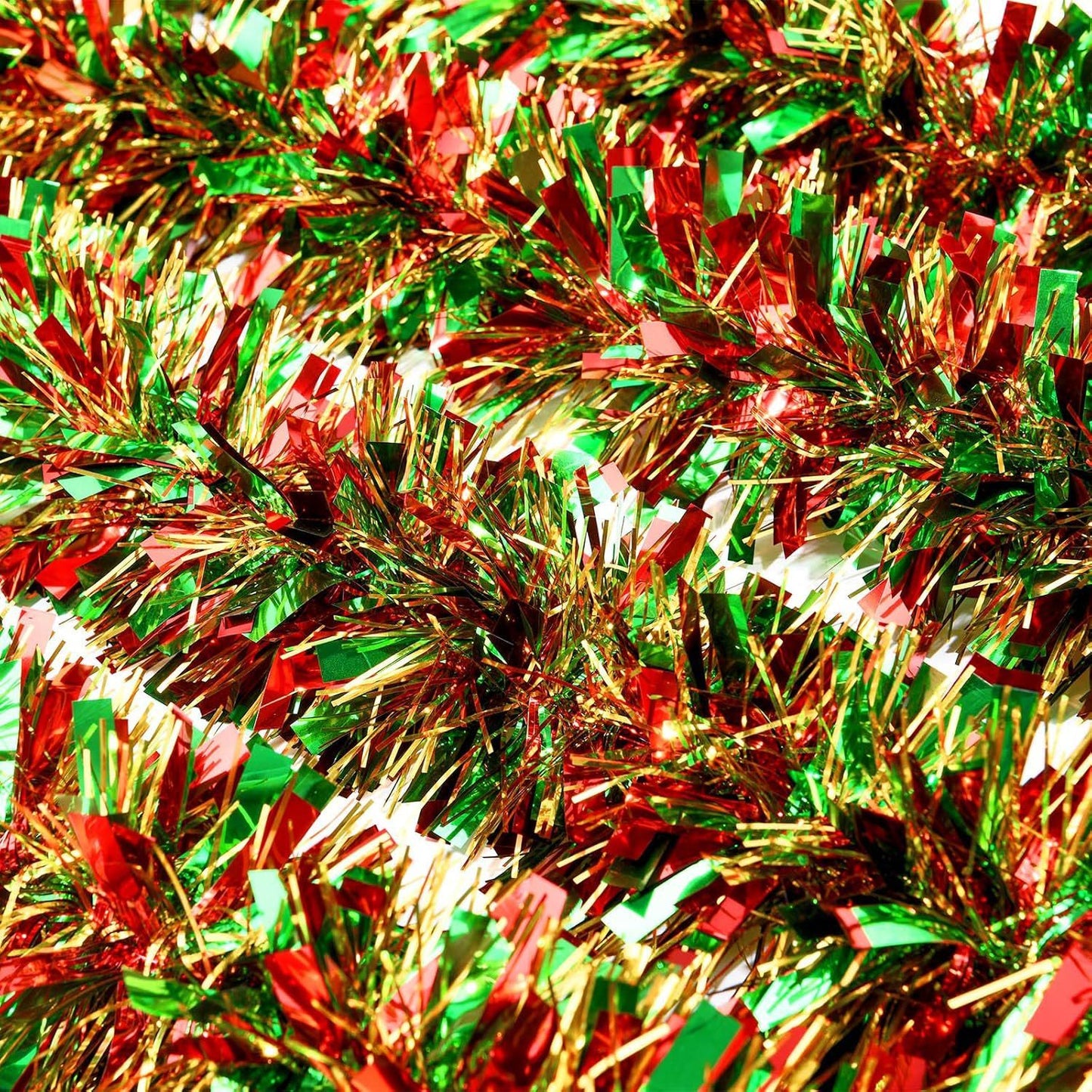 Weihnachts-Bubble-Satin-Glitzerdekoration