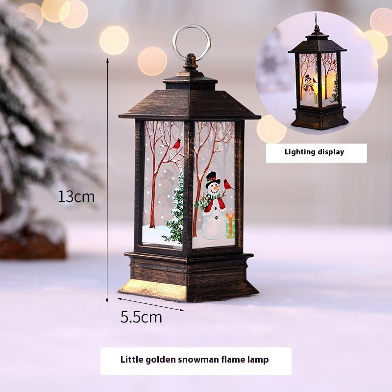 Christmas Santa Claus LED Laternenlicht