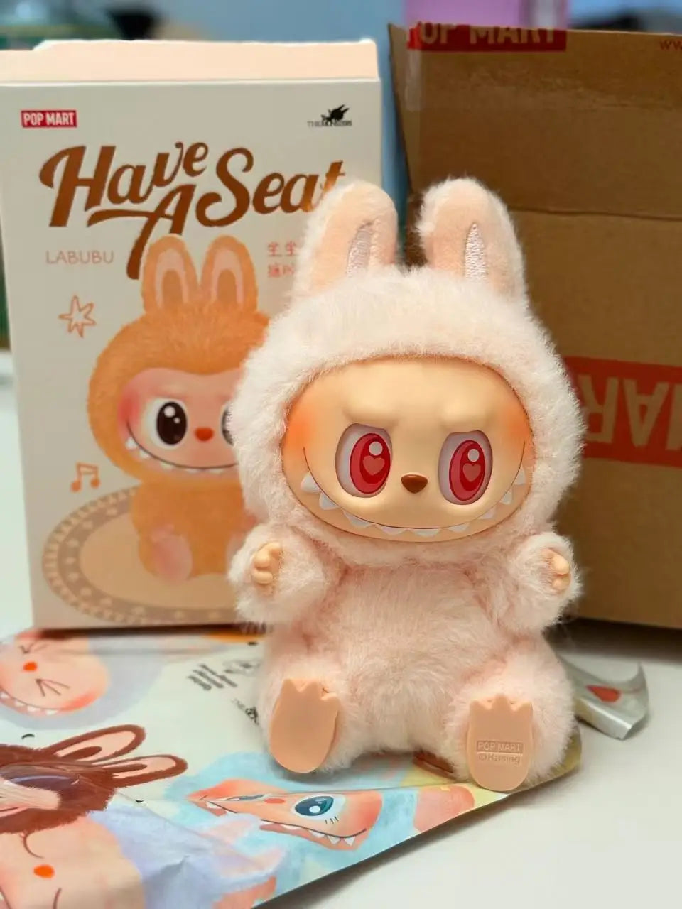 Labubu Have a Seat Blind Box Figur