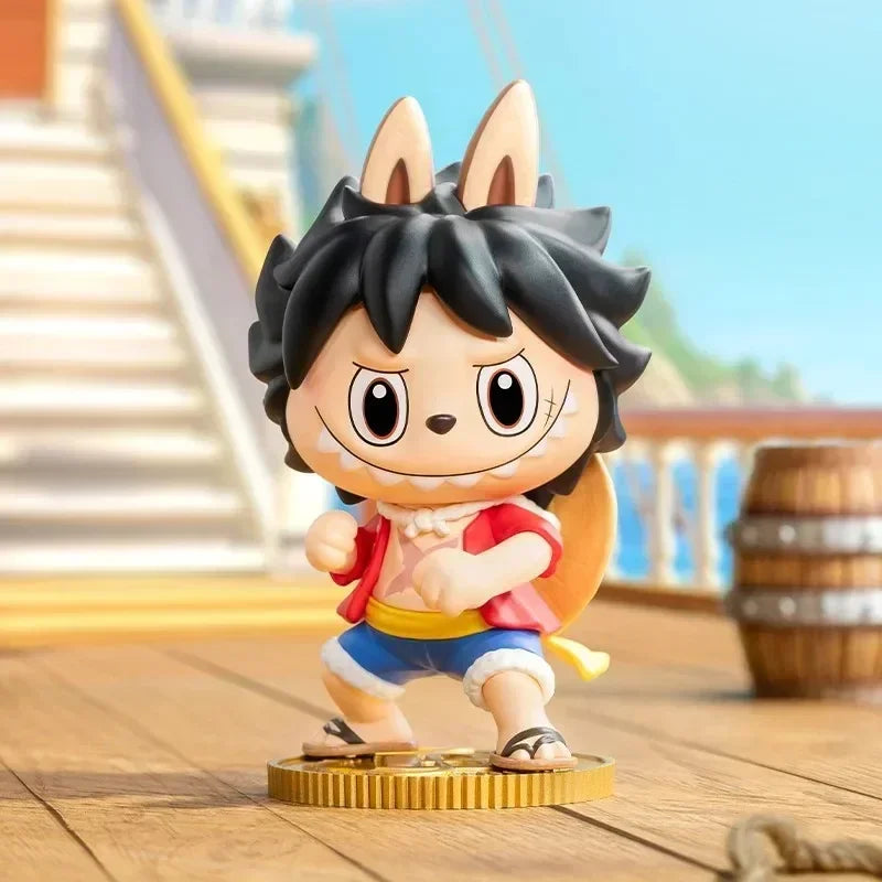 Labubu x One Piece Blind Box Figur