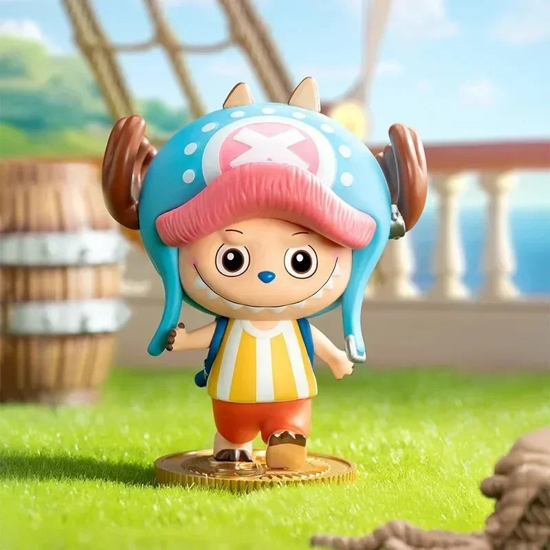 Labubu x One Piece Blind Box Figur