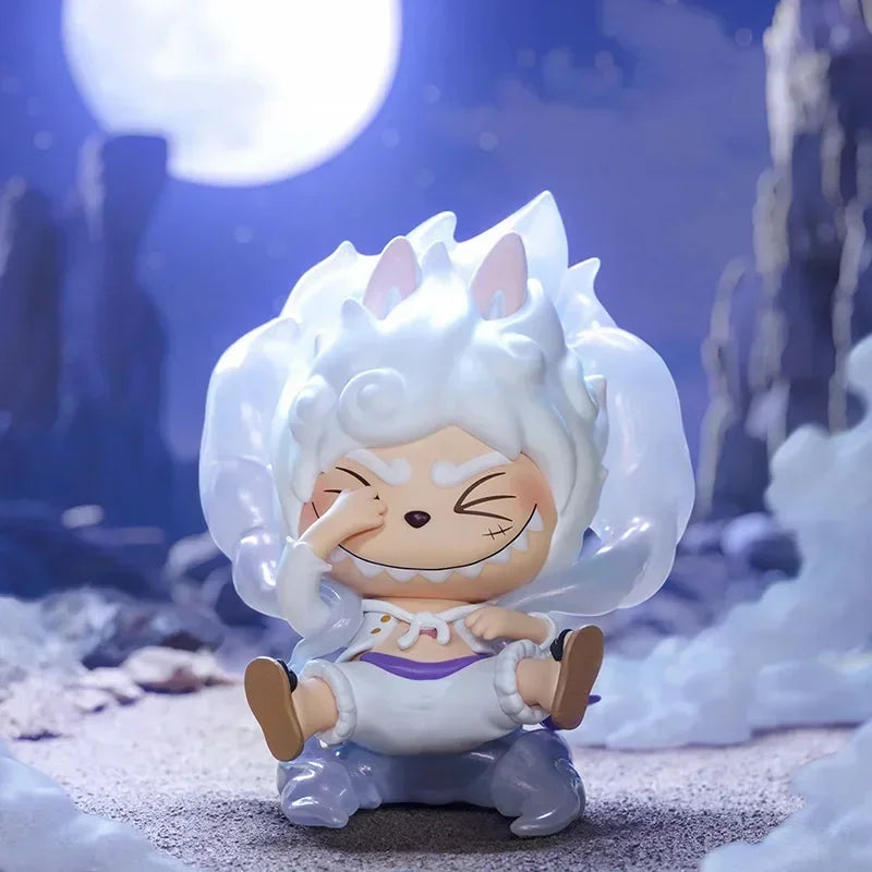 Labubu x One Piece Blind Box Figur