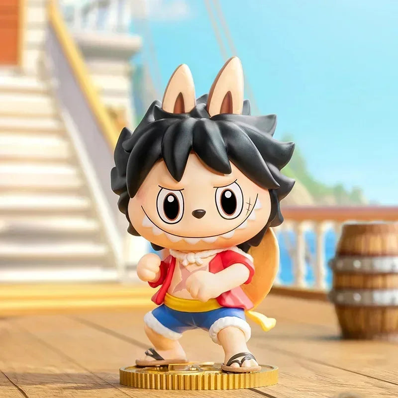 Labubu x One Piece Blind Box Figur