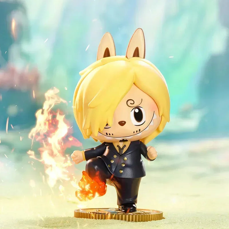 Labubu x One Piece Blind Box Figur