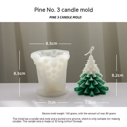 Christmas Pine Aromatherapie Kerzenform