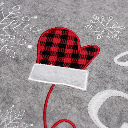 Schlichter Weihnachtsbaum-Rock